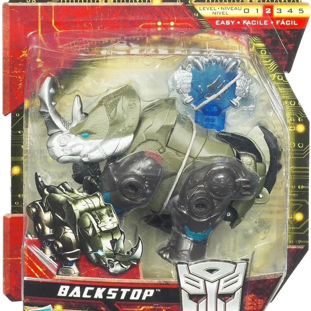 Transformers Scout Class Action Figure Backstop 2010 FACTORY SEALED *Box Damage*